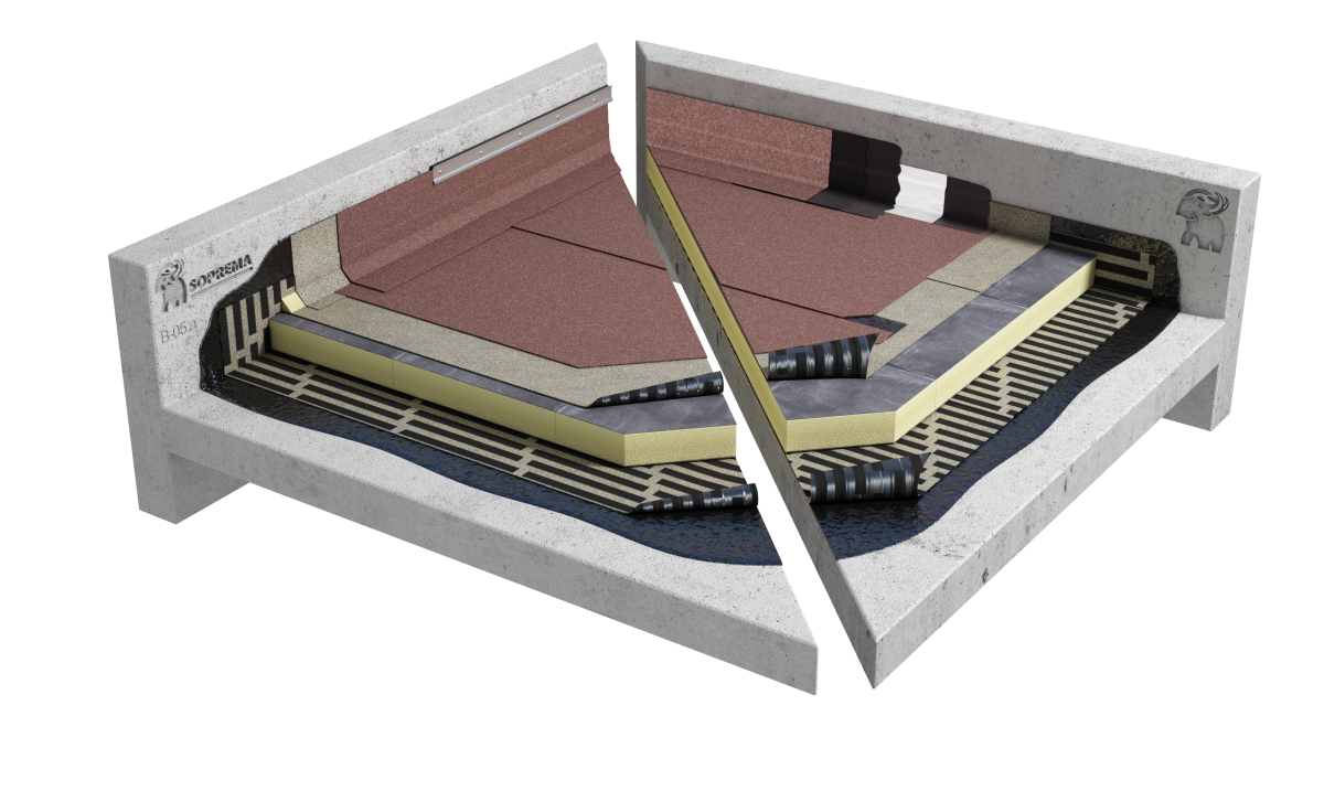 Complete bitumen roofing solutions from Soprema